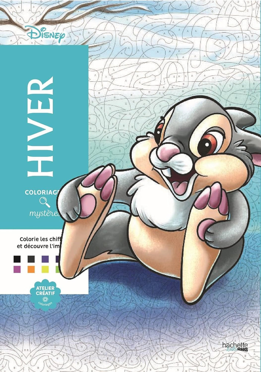 Coloriages mystères Disney - Hiver by Alexandre Karam