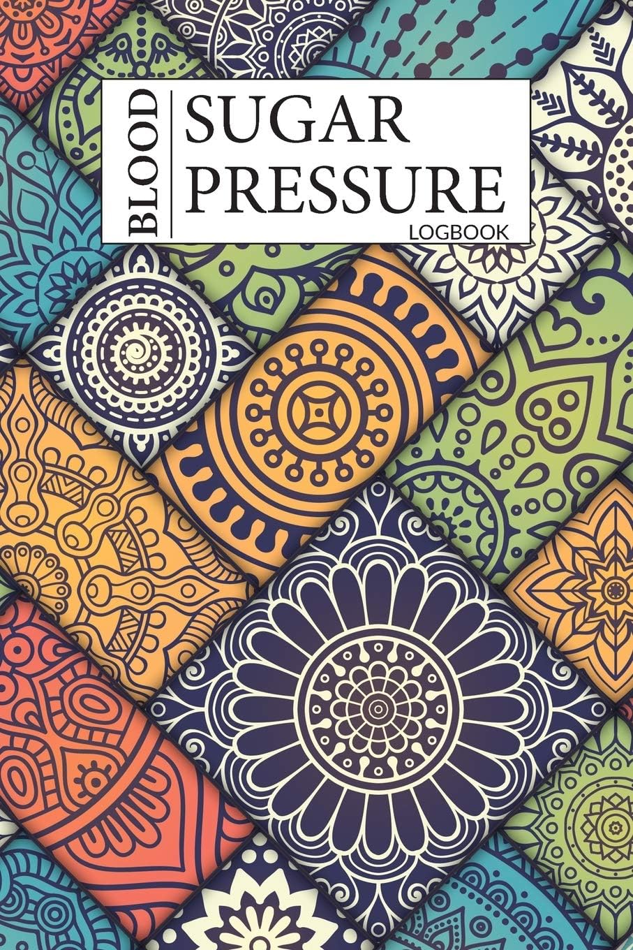 Blood Sugar & Blood Pressure Logbook: 2 in 1 Diabetes and Blood Pressure Log Book, Daily and Weekly to Monitor Blood Sugar and Blood Pressure levels ... Tracker 4 Record a Day Health Journal Diary by Iya Sterbun