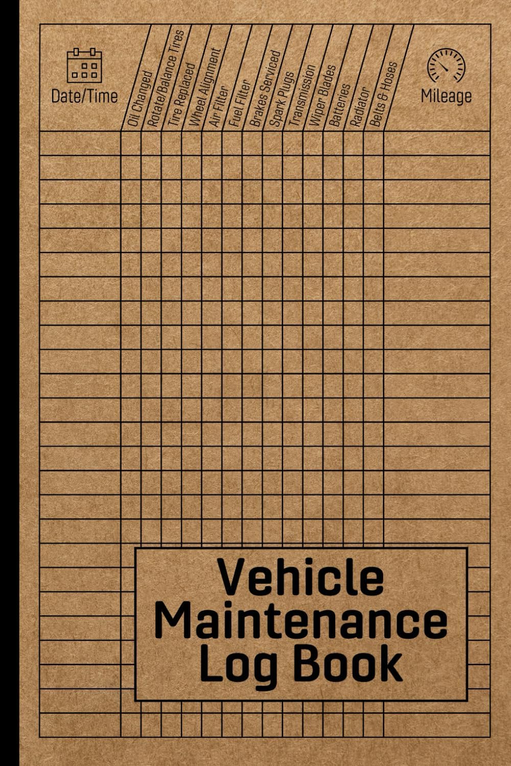 Vehicle Maintenance Log Book: Car Repair Journal / Automotive Service Record Book / Oil Change Logbook / Auto Expense Diary / Engine Autolog / Automobile, Truck Or Motorcycle Owner Gift Notebook by Bri Auto Publication