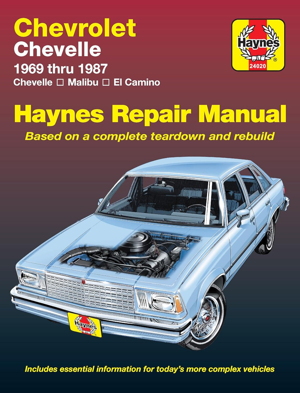 Chevrolet Chevelle Malibu & EL Camino (1969-1987) Haynes Repair Manual (Does Not Include Information Specific to Diesel Engines) by John Haynes