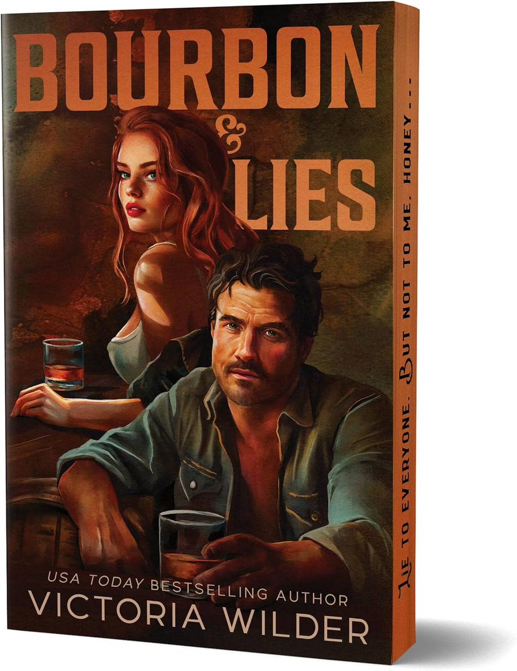 Bourbon & Lies (Deluxe Edition): A Steamy Small-Town Romantic Suspense (The Bourbon Boys, 1) by Victoria Wilder
