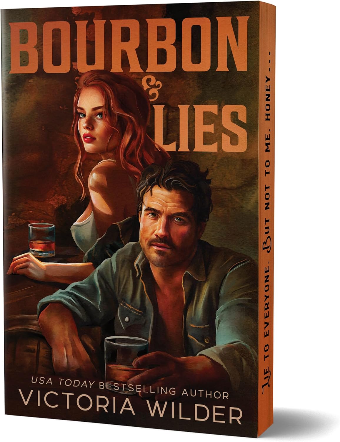 Bourbon & Lies (Deluxe Edition): A Steamy Small-Town Romantic Suspense (The Bourbon Boys, 1) by Victoria Wilder