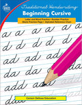 Carson Dellosa Beginning Cursive Handwriting Workbook, Traditional Writing Book With Number and Letter Tracing and Sight Words Practice, Classroom or Homeschool Curriculum by Carson-Dellosa Publishing