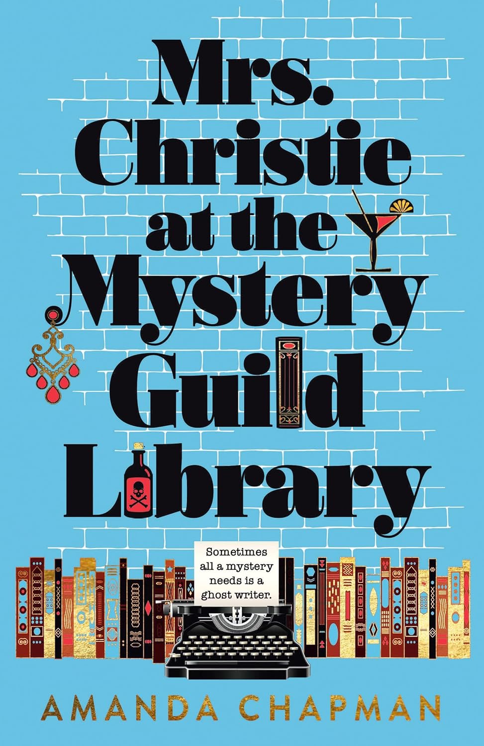 Mrs. Christie at the Mystery Guild Library by Amanda Chapman