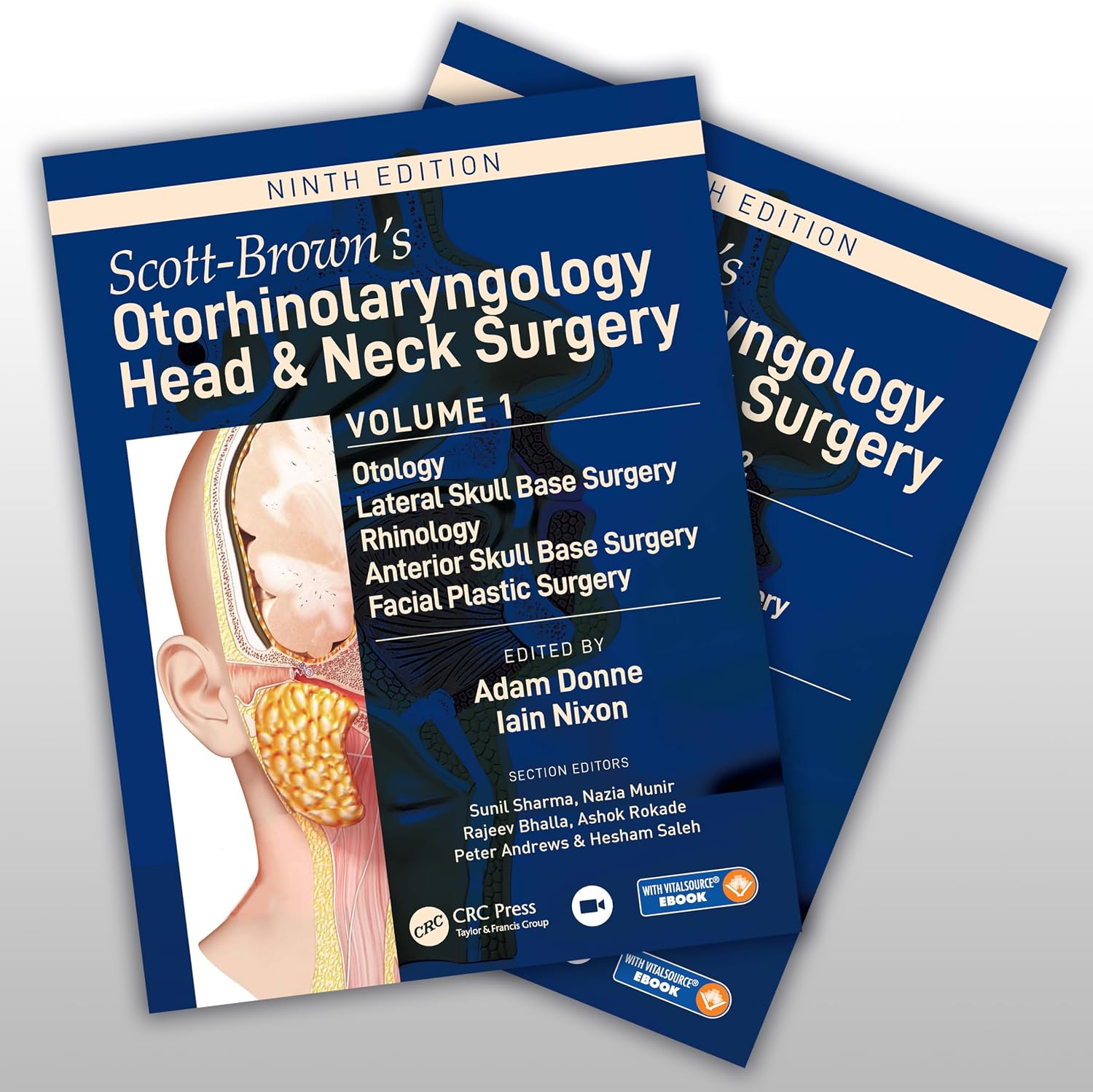 Scott-Brown's Otorhinolaryngology and Head and Neck Surgery: 2 volume set by Adam Donne