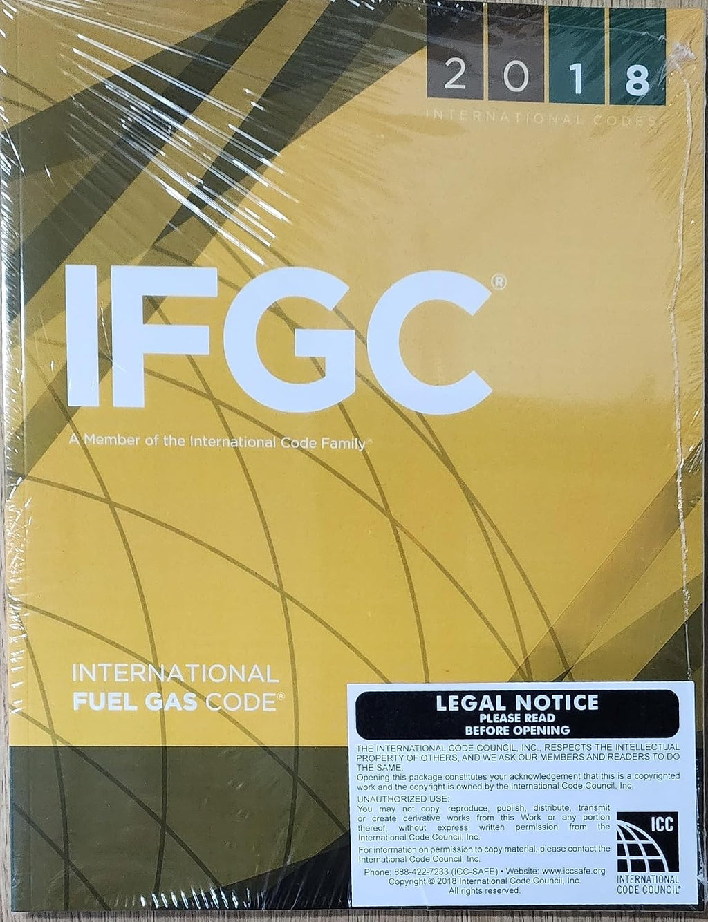 IFGC 2018 (International Fuel Gas Code) by International Code Council