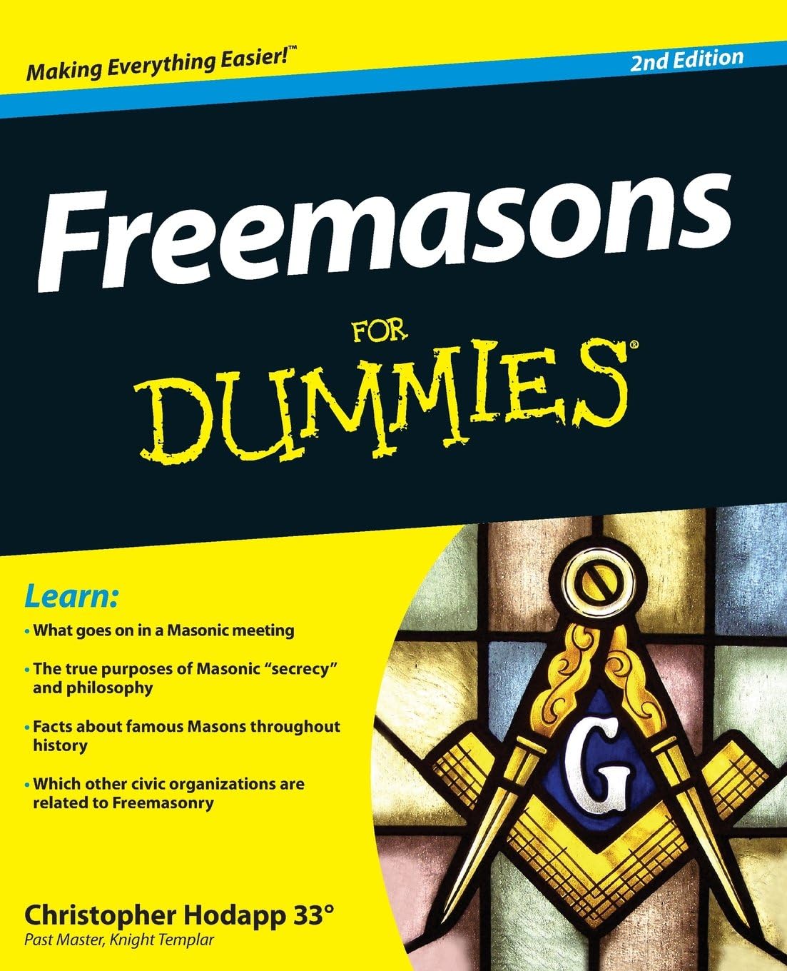 Freemasons FD, 2e (For Dummies) by Christopher Hodapp