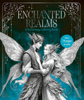 Enchanted Realms: A Romantasy Coloring Book: Packed with fantasy and romance illustrations. Perfect for teen, YA, and New Adult! by Farshore