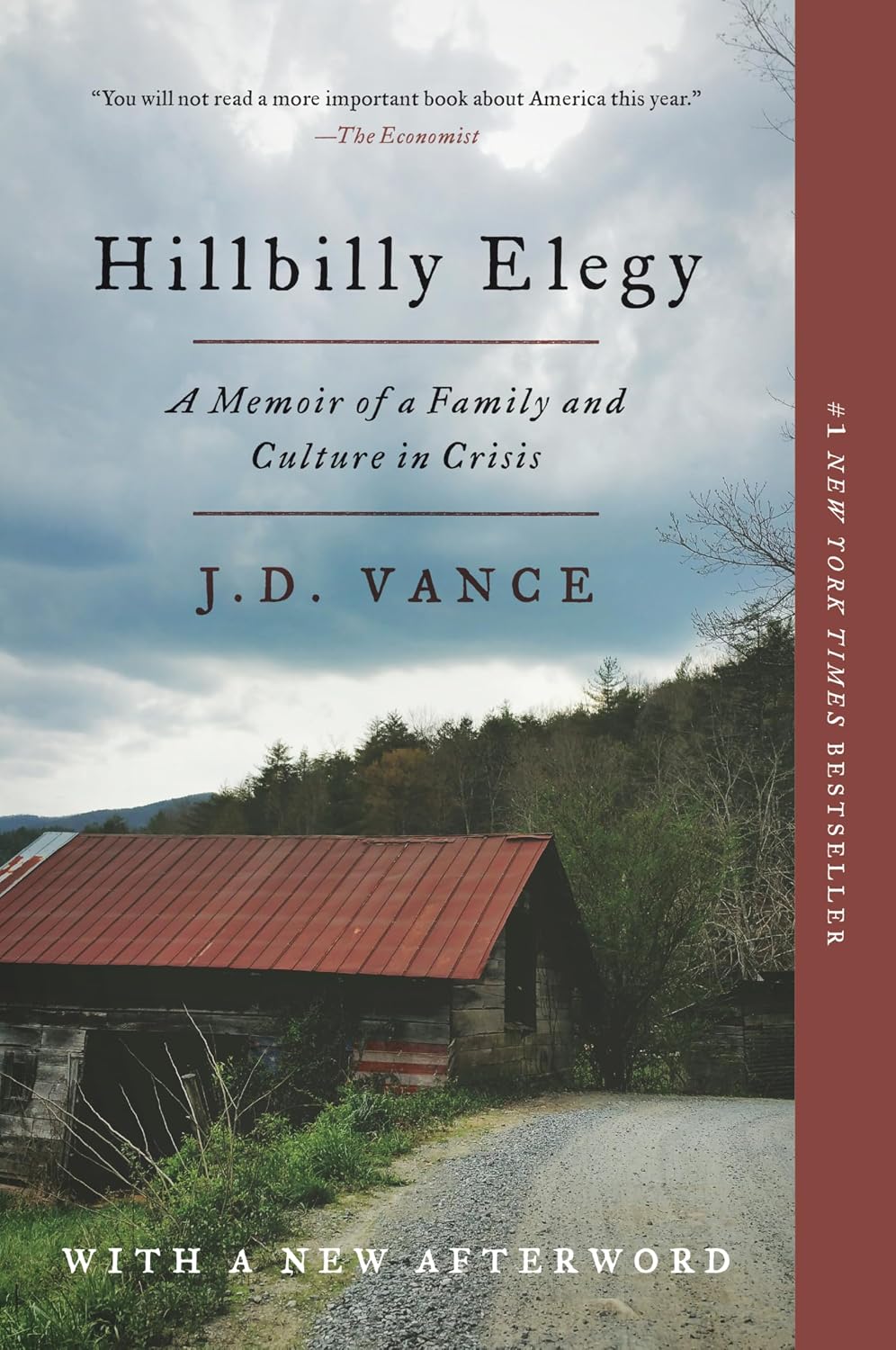 Hillbilly Elegy: A Memoir of a Family and Culture in Crisis by J. D. Vance