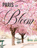 Paris in Bloom: Parisian floral photography pairing iconic landmarks with cascades of roses and cherry blossoms. by Georgianna Lane