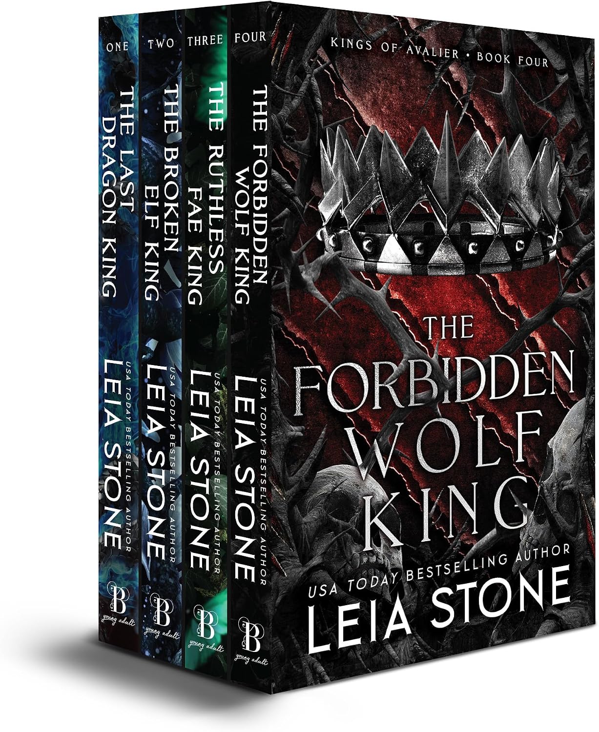 The Kings of Avalier Complete Series Book Set: A Young Adult Romantasy Series by Leia Stone