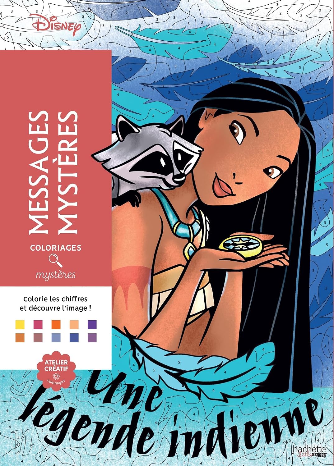 Coloriages mystères Disney - Messages mystères by unknown author
