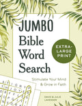 Jumbo Bible Word Search: Stimulate Your Mind and Grow in Faith by David Lavender
