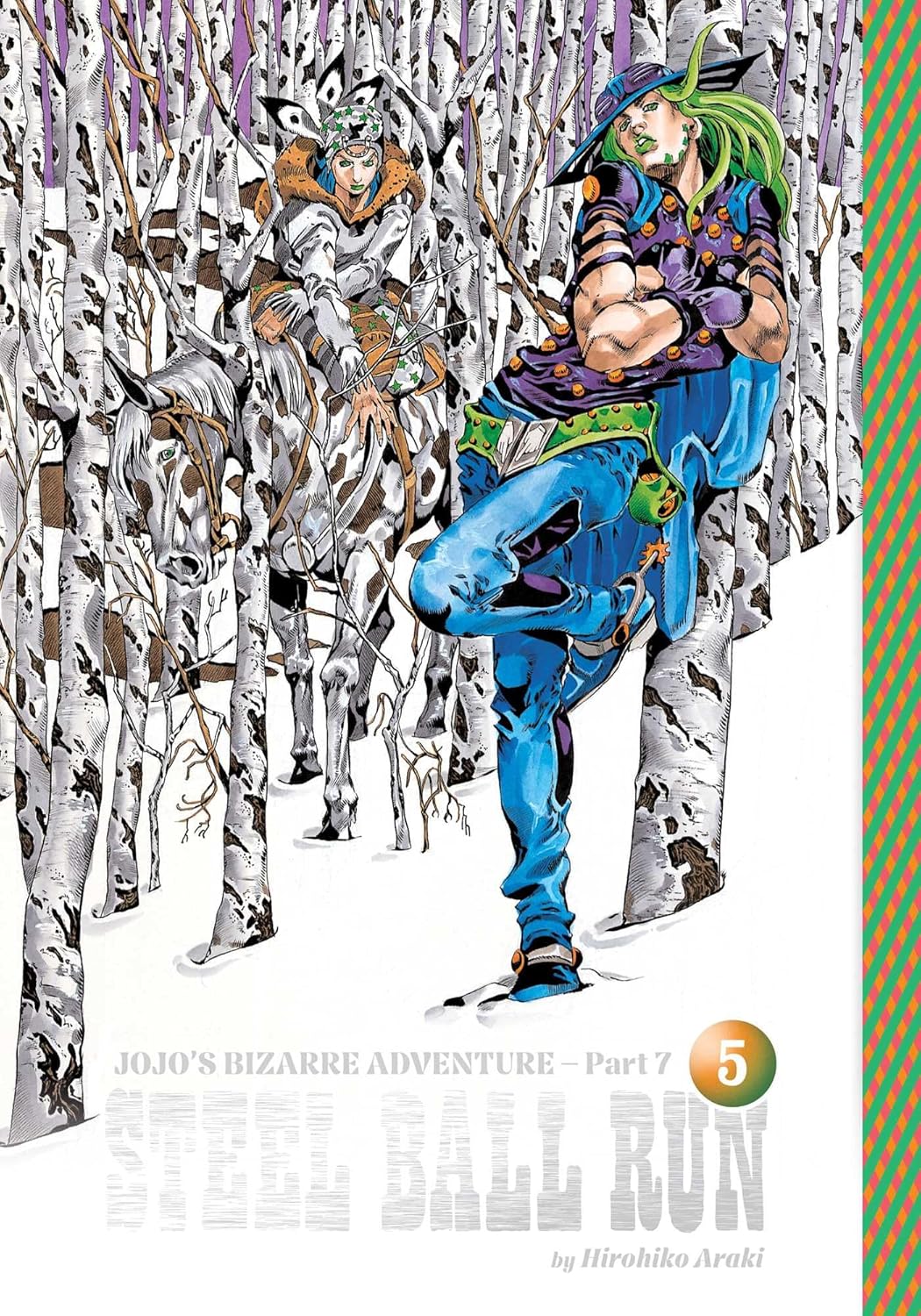 JoJo's Bizarre Adventure: Part 7--Steel Ball Run, Vol. 5 by Hirohiko Araki