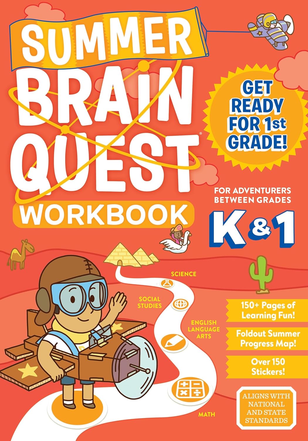 Summer Brain Quest: Between Grades K & 1 by Workman Publishing