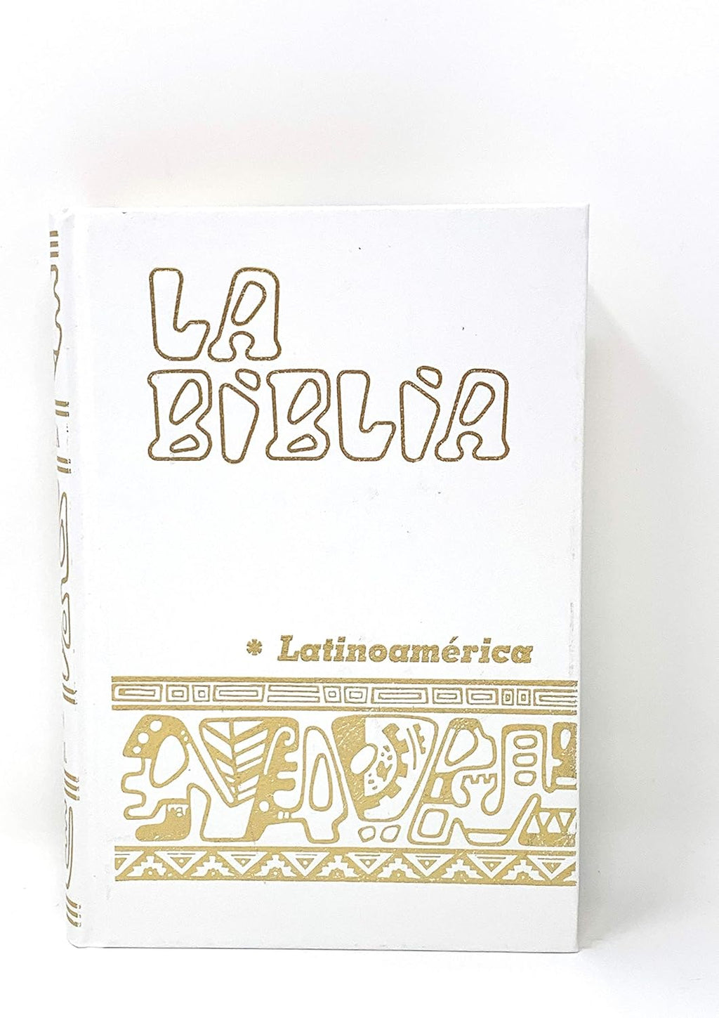 La Biblia Latinoamérica [bolsillo] cartoné blanca, con uñeros by Bernardo Hurault