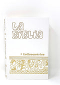 La Biblia Latinoamérica [bolsillo] cartoné blanca, con uñeros by Bernardo Hurault