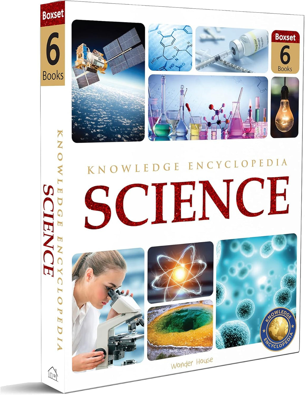 Science Knowledge Encyclopedia for Children : Collection of 6 Books (Box Set) by Wonder House Books
