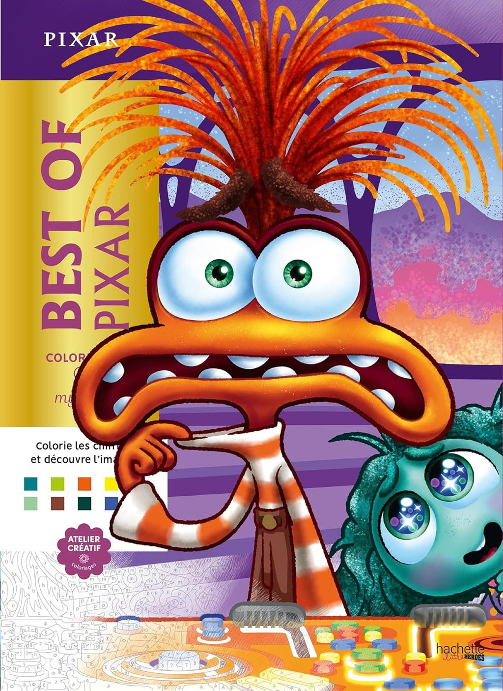 Coloriages mystères Disney - Best of Pixar by Collectif