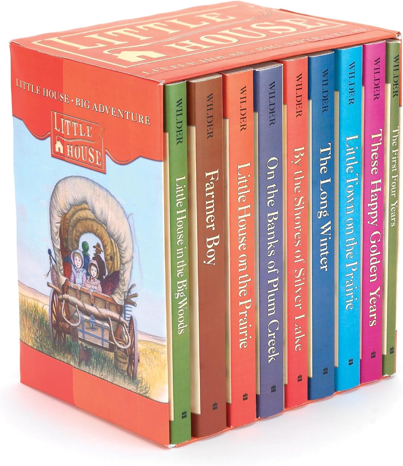 Little House Complete 9-Book Box Set: Books 1 to 9 by Laura Ingalls Wilder