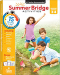Summer Bridge Activities 3rd to 4th Grade Workbook, Activity Book with Math, Reading Comprehension, Science, Fitness, Social Studies, Writing Practice, and Flash Cards (Volume 5) by Summer Bridge Activities
