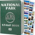 National Parks Stamp Book with Sticker Set: Passport-Sized National Park Book with Passport Stickers, Travel Planner, Map, and Parks Checklist Tracker by Alpine Authors