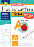Carson Dellosa Trace With Me Letter Tracing Books for Kids Ages 3-5, Dry Erase Preschool Workbook, Learn to Write the Alphabet With Wipe Clean Handwriting Practice by Carson Dellosa Education