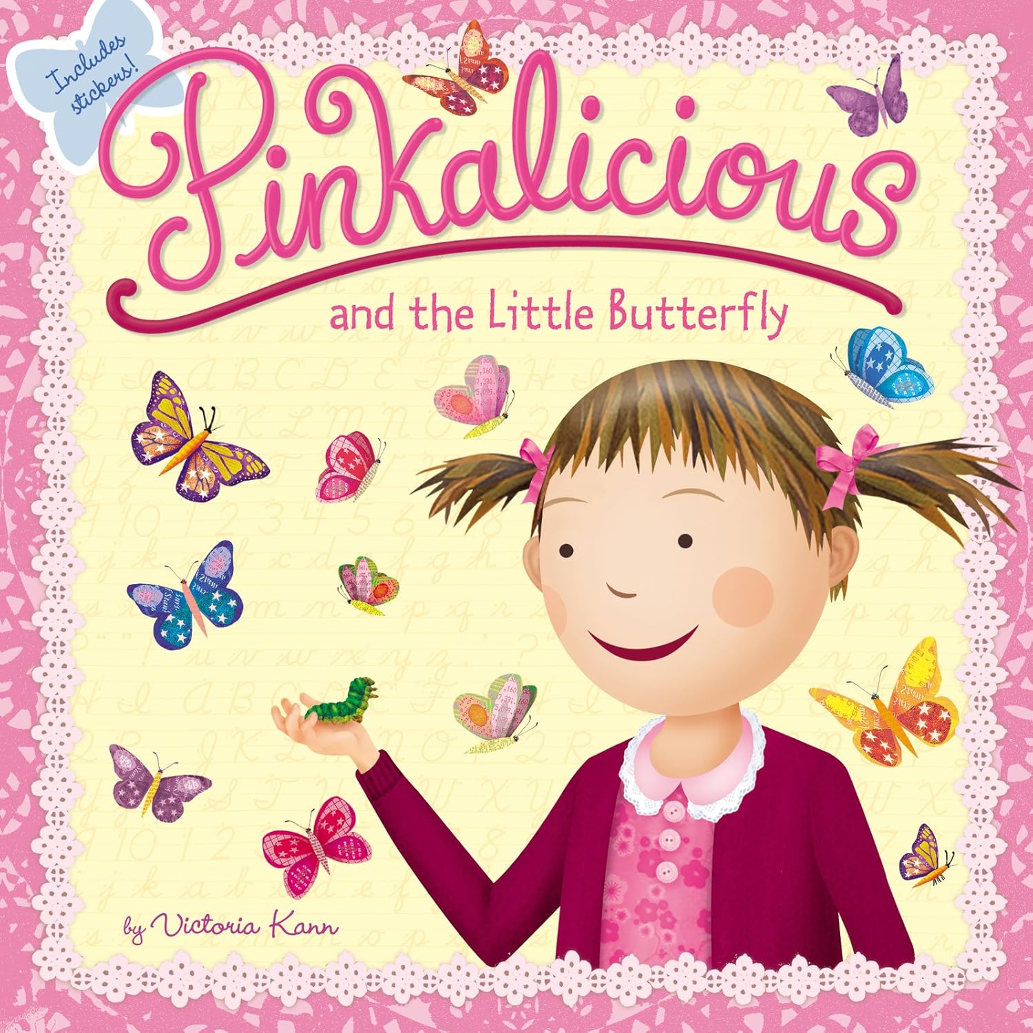 Pinkalicious and the Little Butterfly: An Enchanting Classroom Story About Butterfly Friendship for Children (Ages 4-8) by Victoria Kann