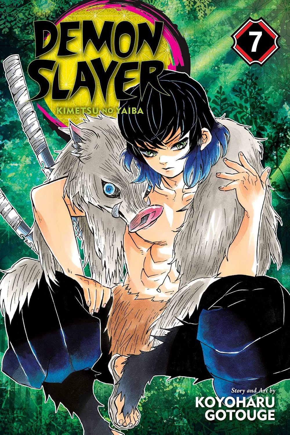Demon Slayer: Kimetsu no Yaiba, Vol. 7: Trading Blows At Close Quarters by Koyoharu Gotouge