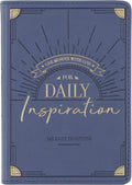 One Minute with God for Daily Inspiration Devotional, Blue Faux Leather Flexcover by Ronald A Beers