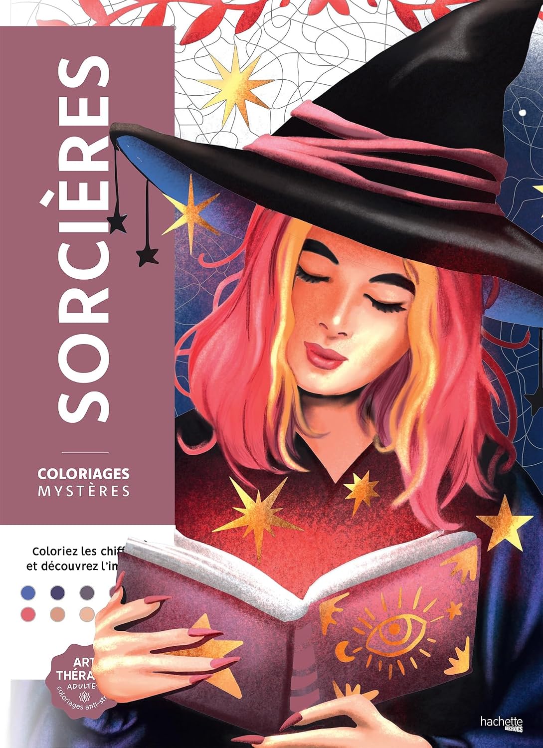 Coloriages Mystères - Sorcières by Sandrine Fourrier