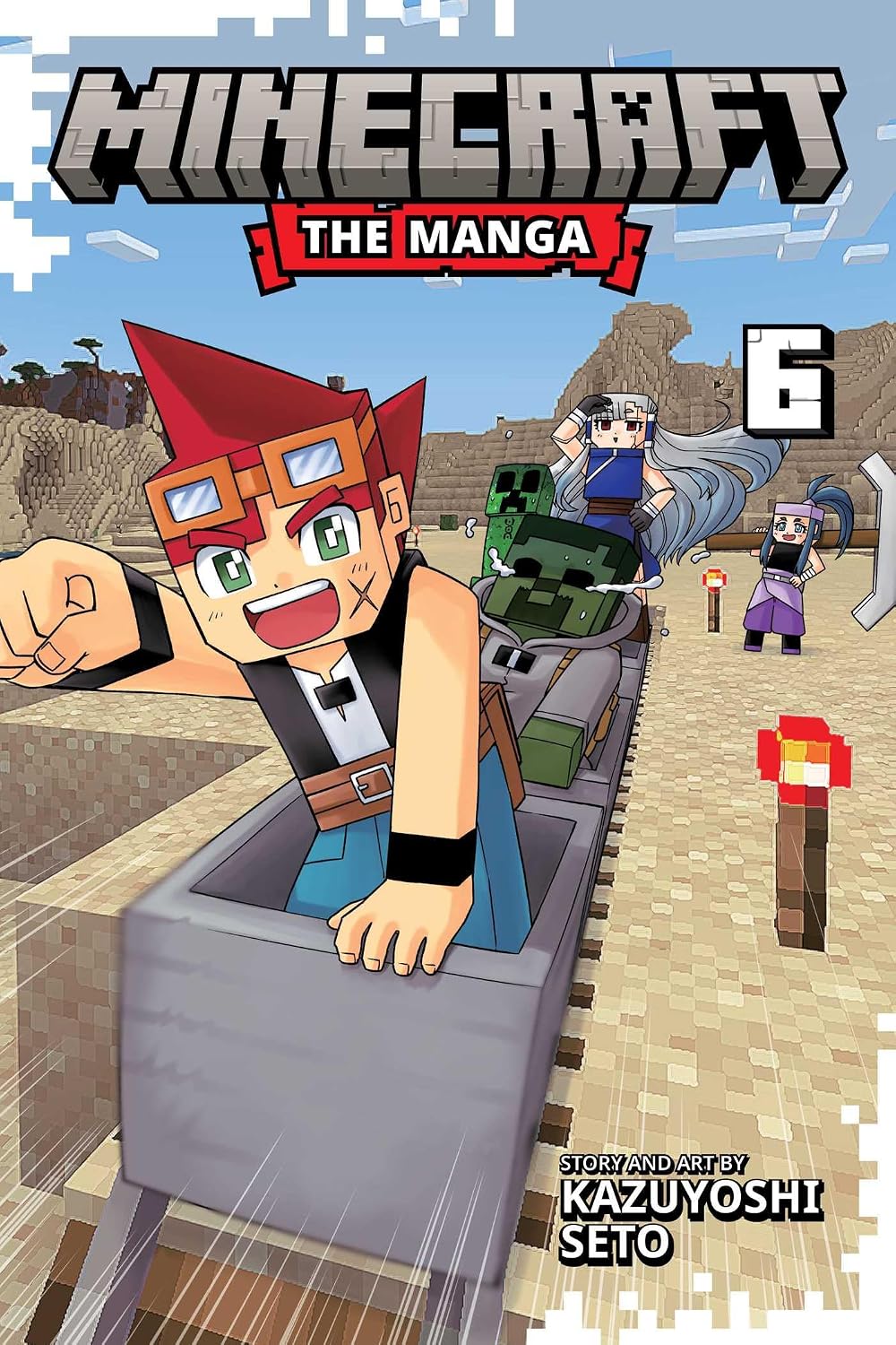 Minecraft: The Manga, Vol. 6 by Kazuyoshi Seto