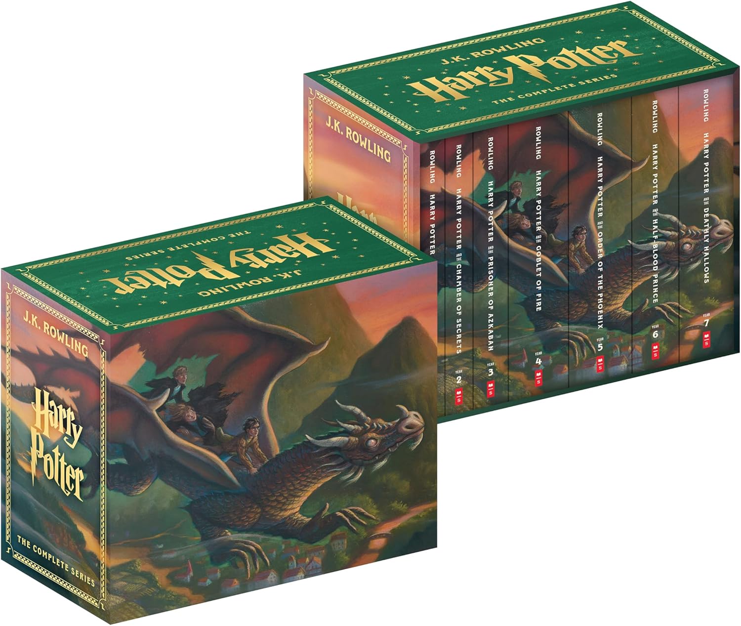 Harry Potter Paperback Box Set (Books 1-7) by J. K. Rowling