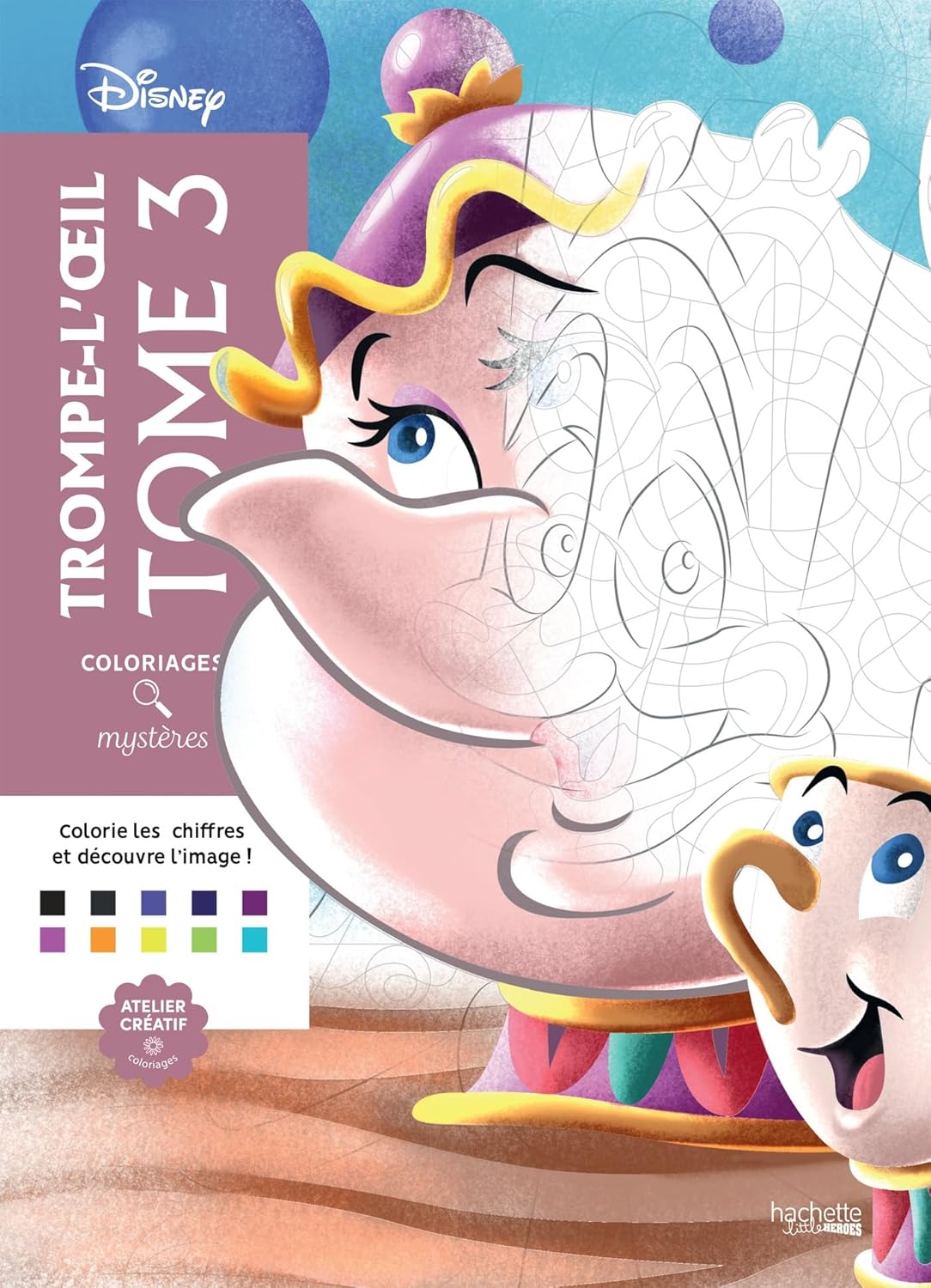 Coloriages mystères Disney - Trompe l'oeil Tome 3 by Eugénie Varone