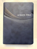 French Large Print, Thumb Index Bible, Segond 1910, Blue Imitation Leather, Bible Louis Segond 1910 caractères moyens by Multiple