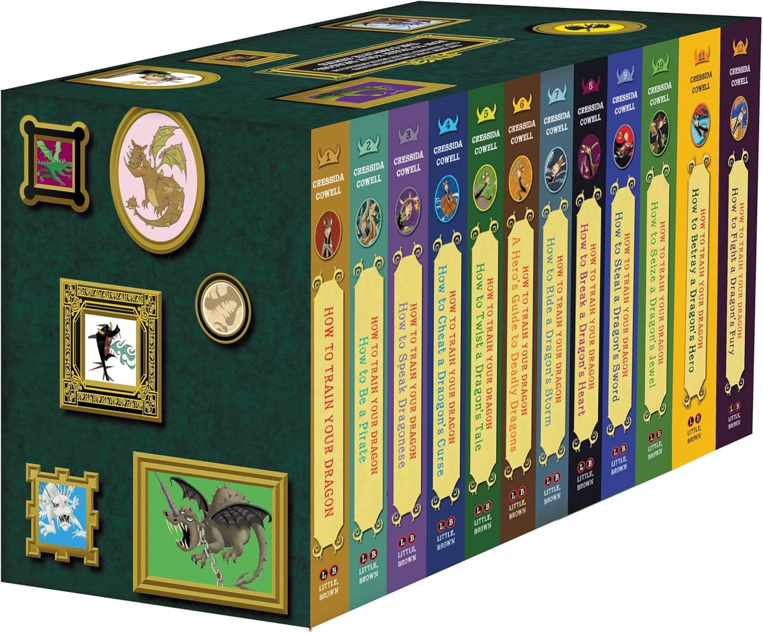 How to Train Your Dragon: The Complete Series: Paperback Gift Set by Cressida Cowell