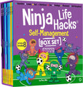 Ninja Life Hacks Self Management 8 Book Box Set (Books 33-40: Impulsive, Lonely, Sad, Ambitious, Zen, Feelings, Motivated, Self Disciplined) by Mary Nhin