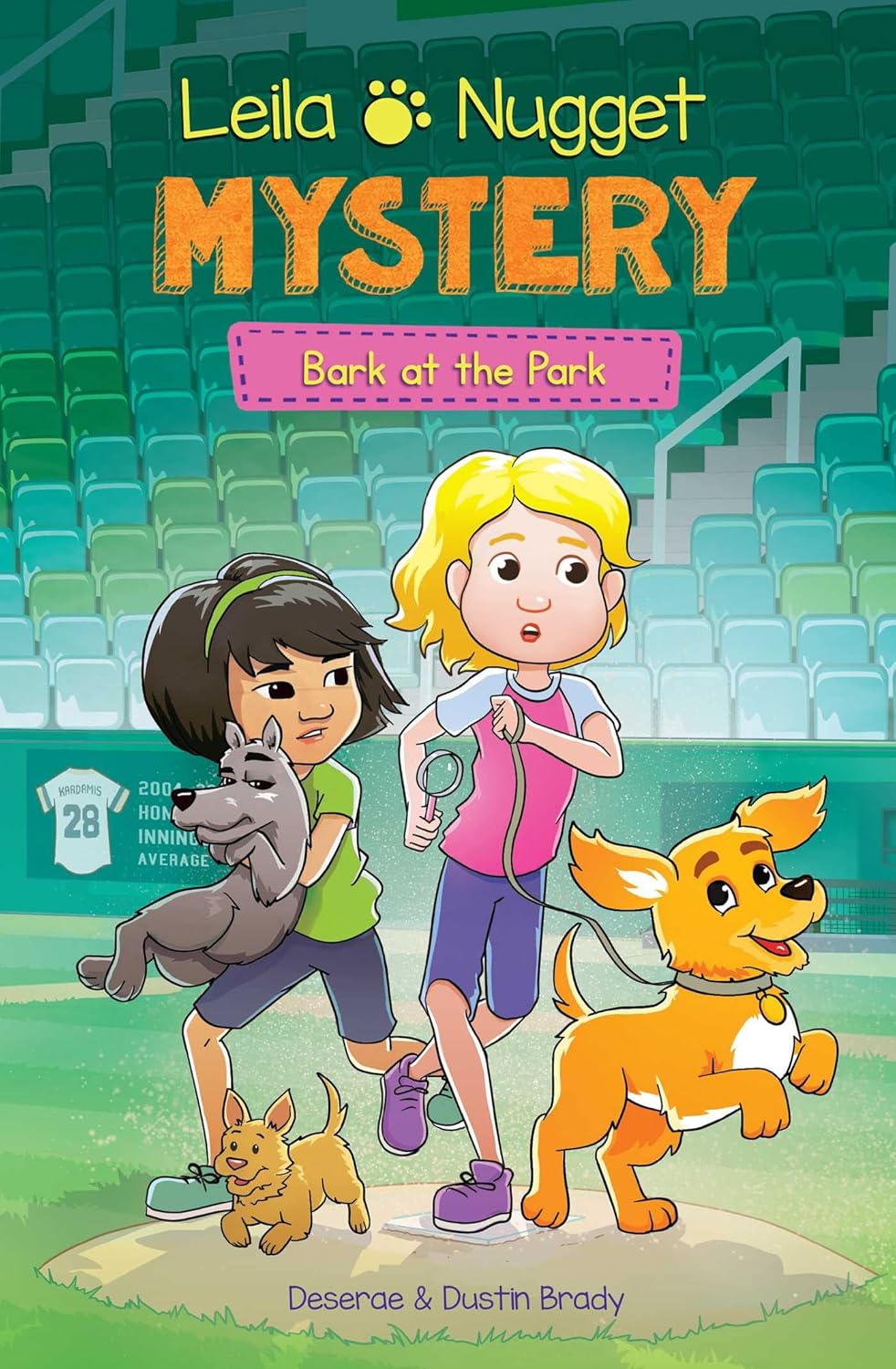 Leila & Nugget Mystery: Bark at the Park (Volume 3) (Leila and Nugget Mysteries) by Dustin Brady