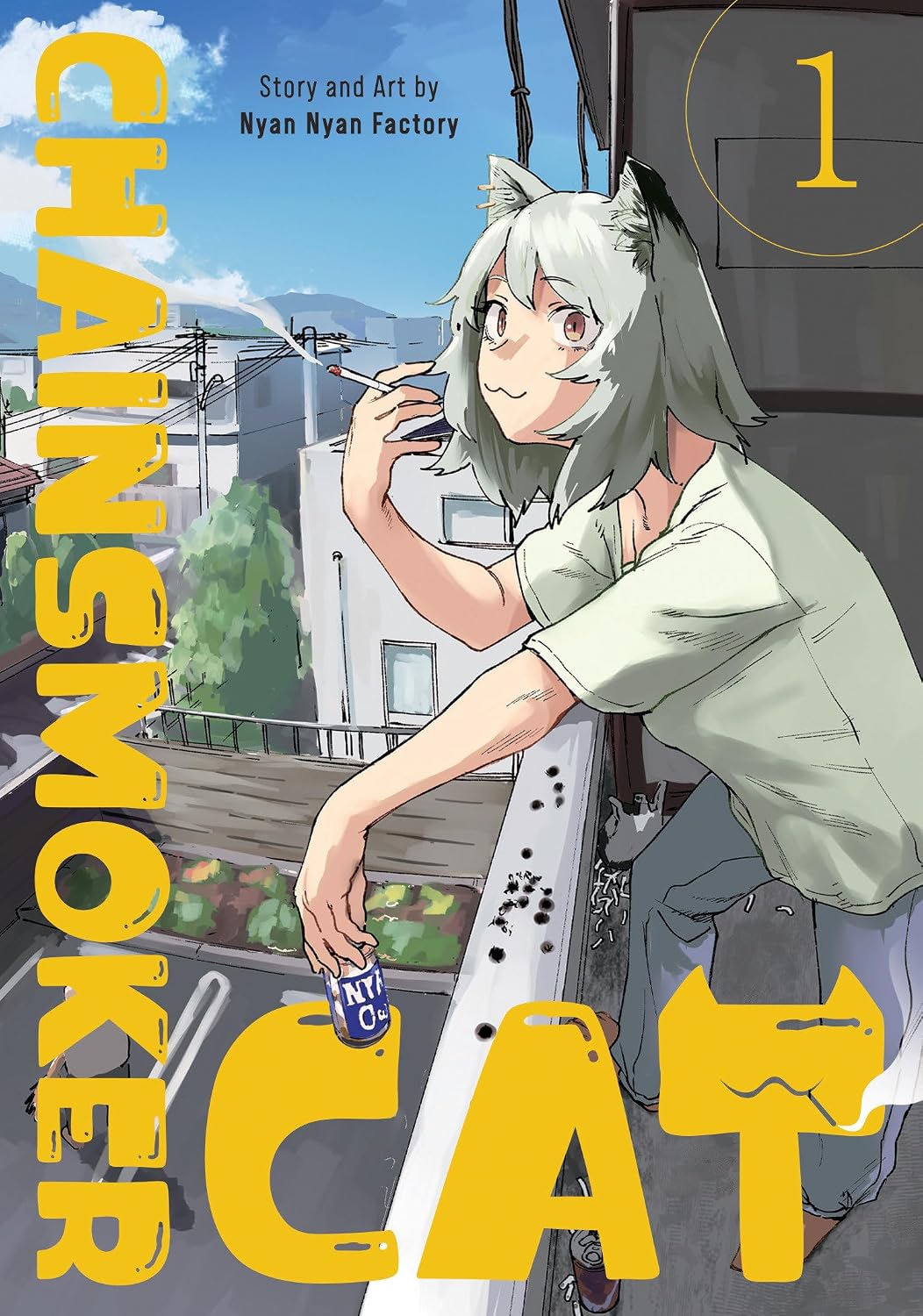 Chainsmoker Cat Vol. 1 by Nyan Nyan Factory