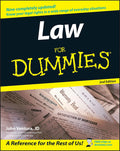 Law For Dummies by JD John Ventura