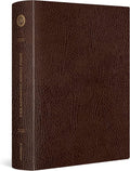 ESV Single Column Journaling Bible, Large Print (Bonded Leather, Mocha): Holy Bible, English Standard Version by ESV Bibles