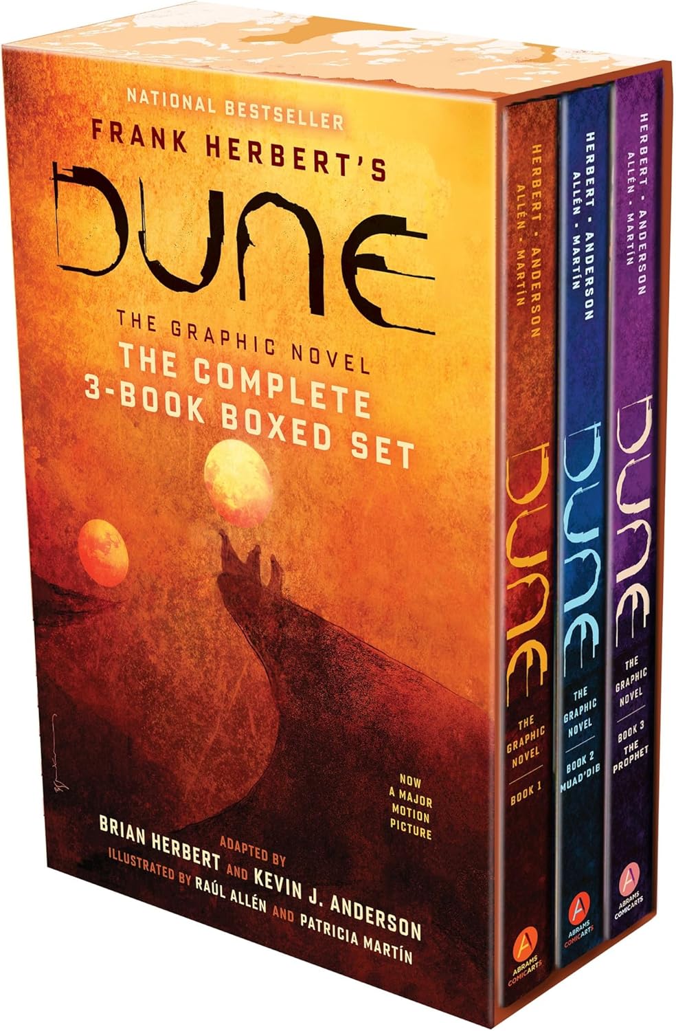 Dune: The Graphic Novel: The Complete 3-Book Boxed Set: Dune, Muad’Dib, and The Prophet by Brian Herbert