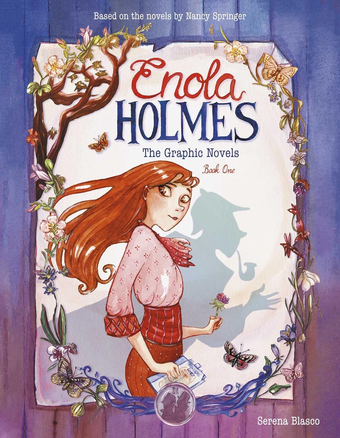 Enola Holmes: The Graphic Novels: The Case of the Missing Marquess, The Case of the Left-Handed Lady, and The Case of the Bizarre Bouquets (Volume 1) by Serena Blasco