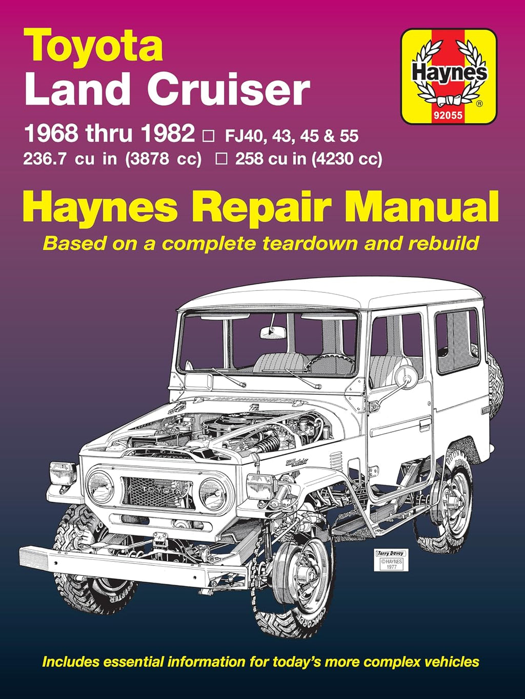 Toyota Land Cruiser FJ40, 43,45, 55 & 60, '68'82 (Haynes Repair Manuals) by Haynes