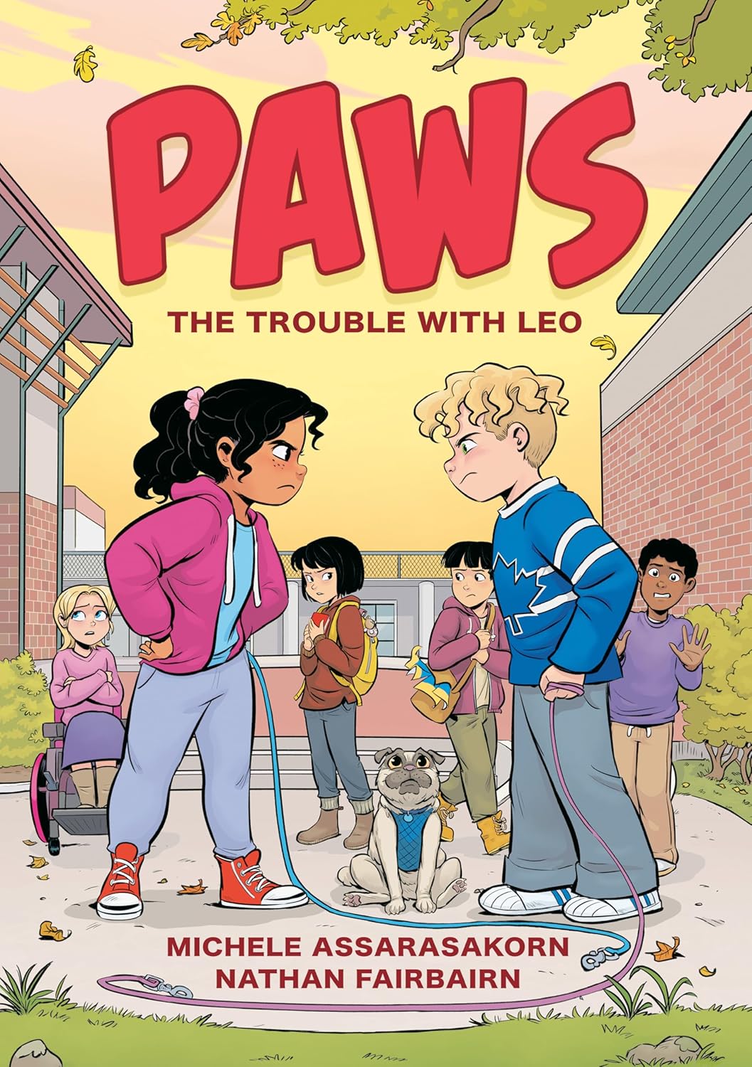 PAWS: The Trouble with Leo: A Graphic Novel by Nathan Fairbairn