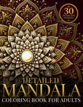 Detailed Mandala Coloring Book for Adults: Intricate Mandalas for Relaxation, Mindfulness & Stress Relief (StillHaven Studio Mandalas – Hard) by StillHaven Studio