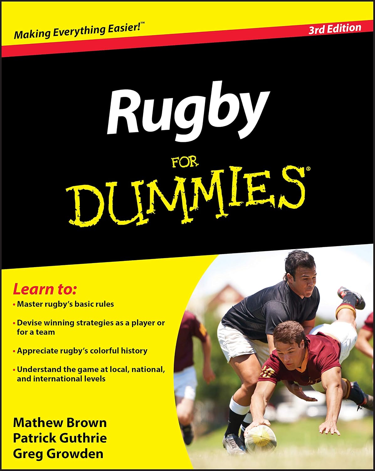Rugby for Dummies 3rd Edition (North American Edition) by Mathew Brown