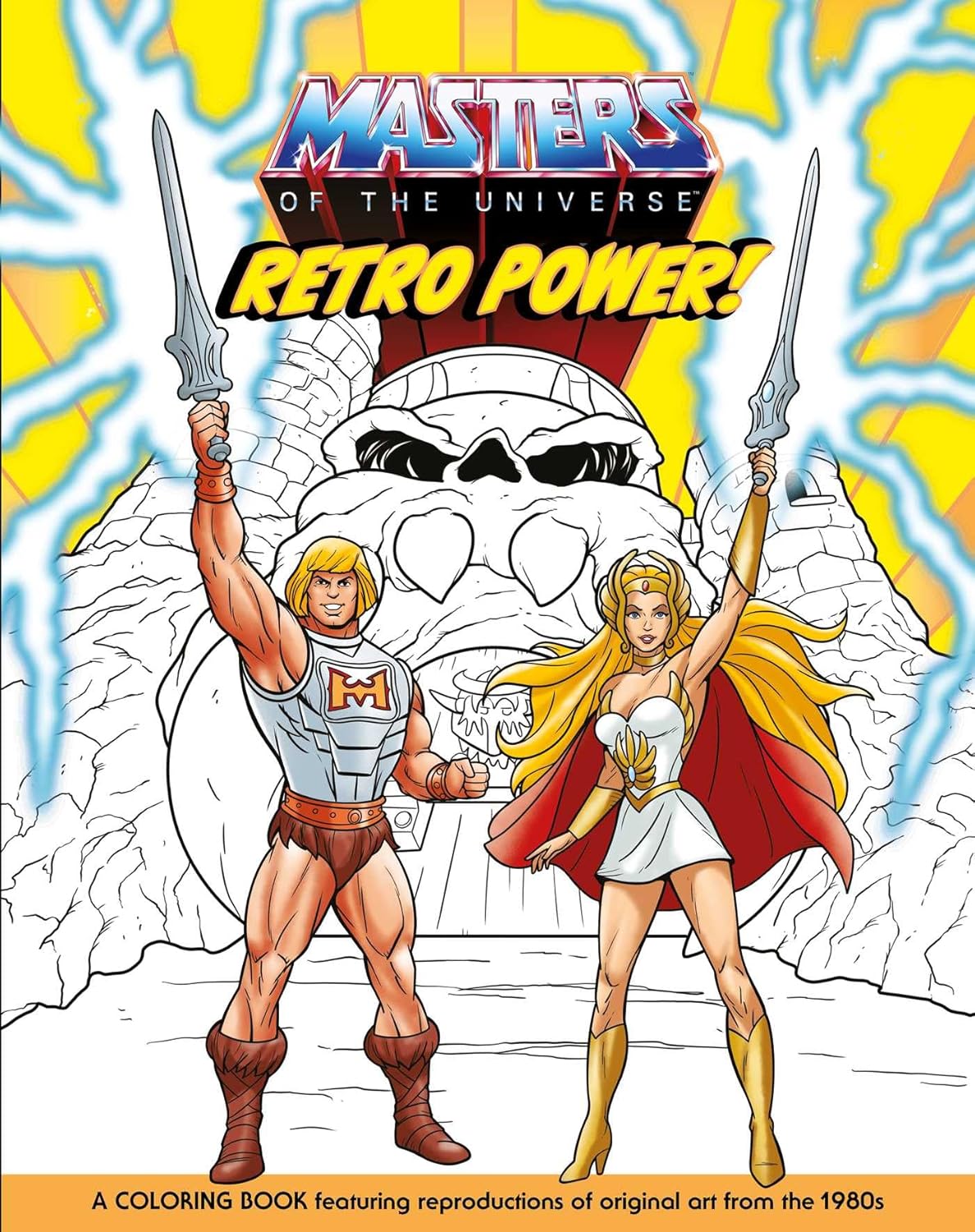 Masters of the Universe: Retro Power! Coloring Book by Mattel