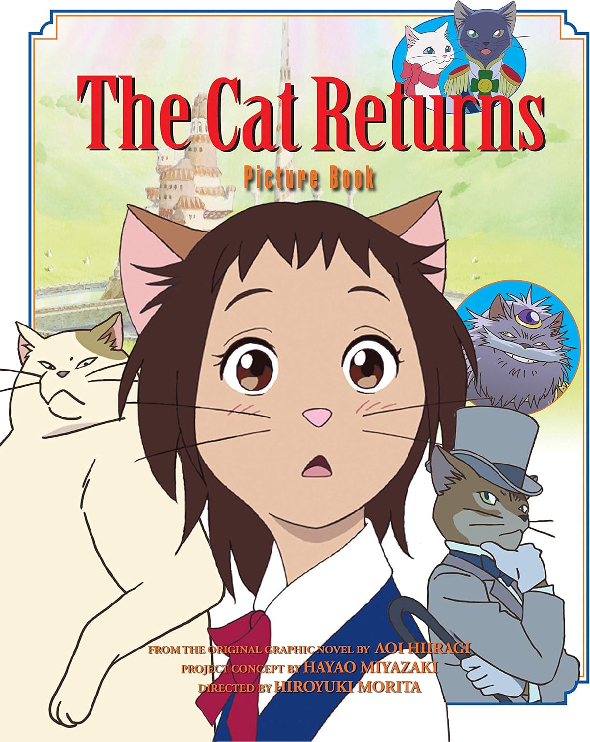 The Cat Returns Picture Book by Hayao Miyazaki