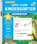 Wipe Clean Kindergarten Workbook for Kids Ages 5-6: All Subjects Including Writing, Math, Sight Words, Phonics, Reading, Addition and Subtraction, and More! Includes Dry Erase Marker by Gold Stars